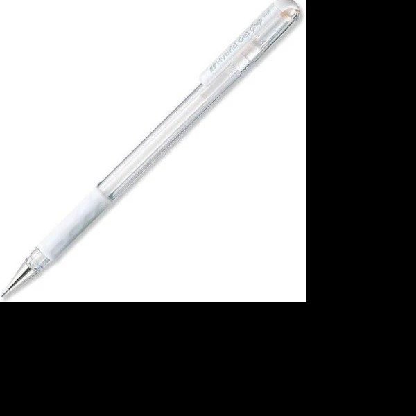 BOLIGRAFO GEL HYBRID GRIP K118LW PENTEL 0.8MM BCO.12576